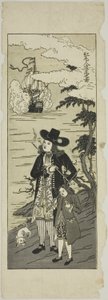 Holländer schaut in die Ferne von Unknown artist