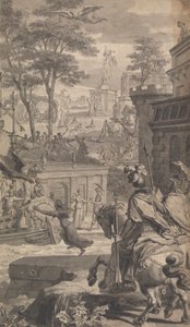 Illustration zu Tonsons Ovid Metamorphosis (zwei von vier) von Unknown artist