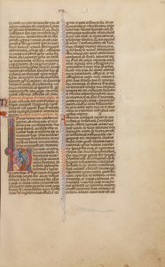 Initiale O: Ein Prophet vor Ninive