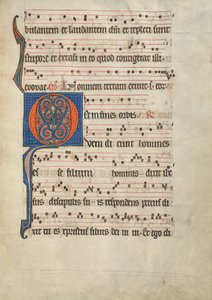 Initiale Q: Heiliger Petrus von Unknown artist