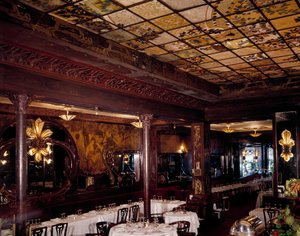 Innenansicht des Restaurants Chez Maxim