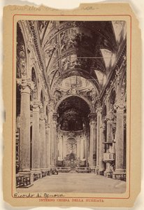 Innenraum der Kirche Della Nunziata