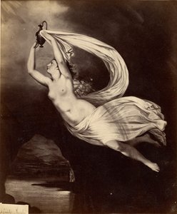 Iris bringt das Wasser des Flusses Styx nach Olympus für die Götter, um darauf zu schwören (nach Guy Head)
