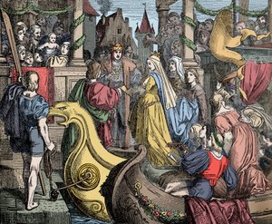 Isabellas Empfang in Worms