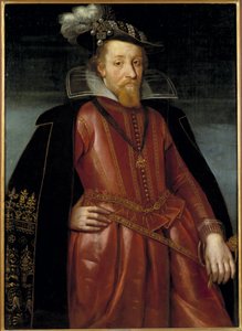 Porträt von König James I. von England (1566-1625), Anonym von Unknown artist
