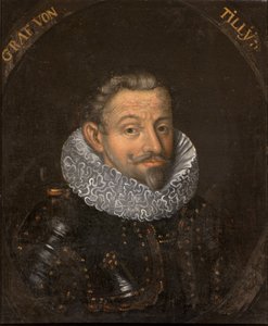 Porträt von Johann Tserclaes (1559-1632), Graf von Tilly, Anonym von Unknown artist