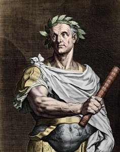 Julius Caesar (101-44 v. Chr.), römischer Staatsmann.