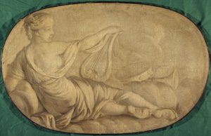 Die Musik (Allegorie, dekorative Malerei für das Hôtel La Rivière, später Canillac)
