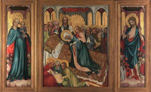 Der Tod der Jungfrau. Der Roudnice-Altar von Unknown artist