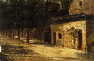 Die Ecke der Rue du Faubourg-Saint-Honoré