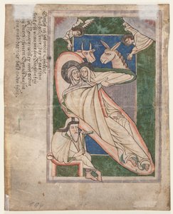 Blatt aus einem Psalter: Geburt Christi (verso)