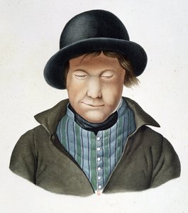 Aussätzige von Island, um 1840, B.N. von Unknown artist
