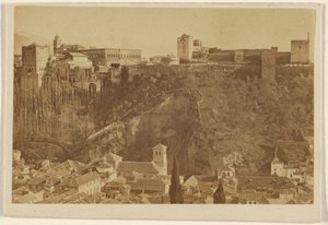 [Weitblick auf die Alhambra, Spanien]