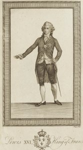 Ludwig XVI., König von Frankreich von Unknown artist