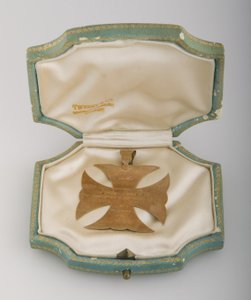 Malteserkreuz-Anhänger, verliehen an Bertha Palmer