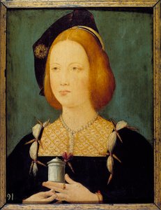 Maria Tudor, Königin von Frankreich - Porträt von Maria Tudor von England (1496-1534), dritte Frau von Ludwig XII. von Unknown artist