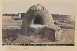 Mexikanischer Backofen, Hühnerstall, Hundehütte usw. von Unknown artist
