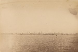Mexiko. Vera Cruz, von der See aus gesehen von Unknown artist