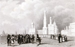 Moskau, Kirche von Iwan Weliki von Unknown artist