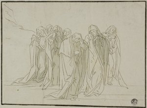 Trauernde Figuren