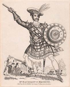 Mr. Macready als Macbeth