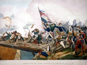Napoleon Bonaparte an der Pont d