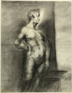 Nackte männliche Figur