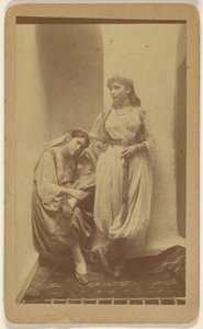 [Orientalistisches Studio-Porträt von zwei Frauen] von Unknown artist
