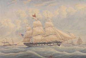 Postschiff Ivanhoe 1849