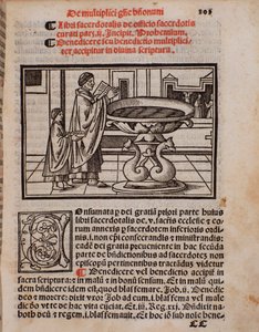 Seite des Liturgiebuchs „Liber Sacerdotalis“ von Castellini