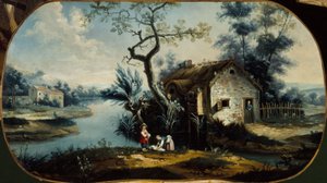 Pastorale Szene, zwischen 1701 und 1800 von Unknown artist