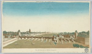 Guckkasten, Vue du Pont et de la Ville de Francfort, 13