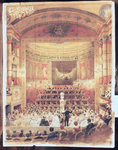 Aufführung von Bachs Passion im Alten Konservatorium von Unknown artist