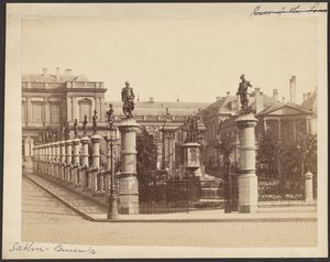 Petit Sablon Platz, Brüssel von Unknown artist