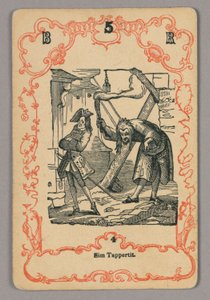 Spielkarte von Unknown artist