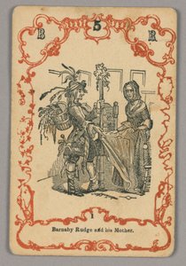 Spielkarte von Unknown artist