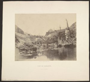 Pont du Sarrance. Basse-Pyrénées. von Unknown artist