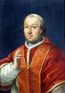 Papst Pius (Pio oder Pius) VI (1717-1799). Anonymes Gemälde. Rom, Museum des Risorgimento von Unknown artist