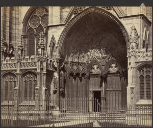 Portal einer Kathedrale von Unknown artist