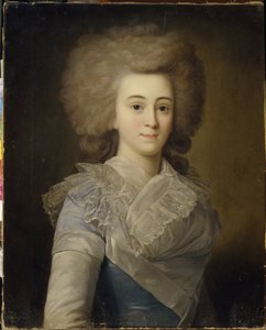 Porträt von Elisabeth Alexandrowna Stroganowa