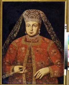 Porträt der Zarin Marfa Matveyevna von Unknown artist