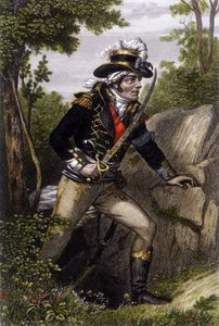 Ganzkörperporträt des Chouan-Anführers François Athanase (François-Athanase) de Charette de la Contrie (1763-1796)