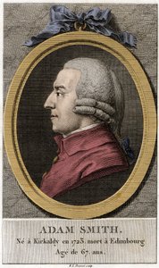 Porträt von Adam Smith (1723-1790), schottischer Philosoph und Ökonom von Unknown artist
