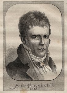 Porträt von Alexander von Humboldt (1769-1859) - Illustration aus „Die großen Seefahrer des 18. Jahrhunderts“ von Unknown artist