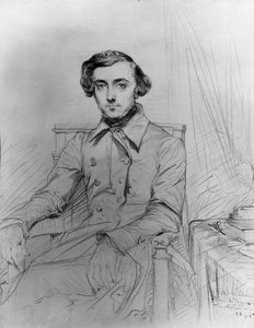 Porträt von Alexis de Tocqueville (1805-1859)
