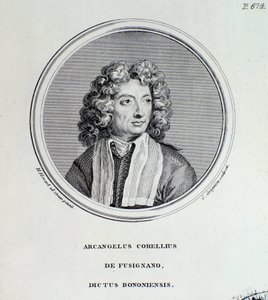Porträt von Arcangelo Corelli (Stich) von Unknown artist
