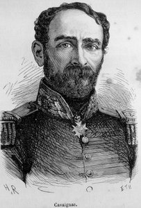 Porträt von Cavaignac (1802-1857), französischer Politiker und General von Unknown artist