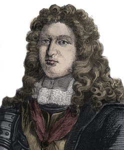 Porträt von Charles Auguste de La Fare Comte de Laugeres (1644-1712), französischer Dichter von Unknown artist