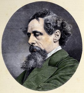 Porträt von Charles Dickens (1812-1870), englischer Schriftsteller