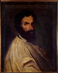 Porträt von Cristobal de Morales, englischer Komponist